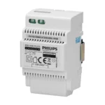 Modulárny transformátor Philips WelcomeEye Power (230 V AC/24 V DC) kompatibilný s videotelefónmi Philips, rýchla a jednoduchá inštalácia