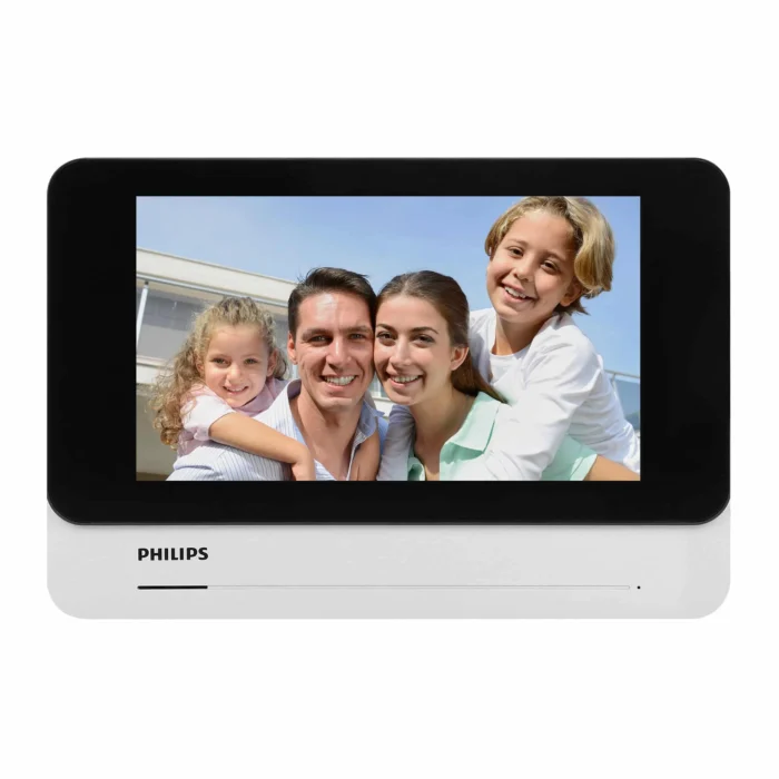 Philips WelcomeEye Connect 2, podpora videa, hlasité, LCD 7", dotyková obrazovka, OSD menu, WI-FI + pre-smartfónové aplikácie, správa prehliadača, RFID – Obrázok 4