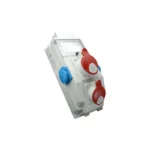 Distribution boxes 1x32A/ IP54, 5P 1x16A/5P 2x250V, window
