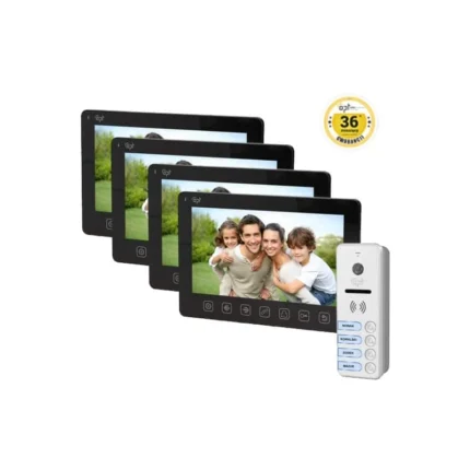 Súprava videovrátnika, štvorradová FORTIS MULTI 7", pevná *