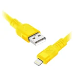 Kábel USB-A - Lightning eXc WHIPPY Pro, 0,9M, 29W, rýchle nabíjanie, mix farieb (neon)