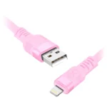 USB-A kábel - Lightning eXc WHIPPY Pro, 0,9M, 29W, rýchlonabíjanie, mix farieb (pastel)
