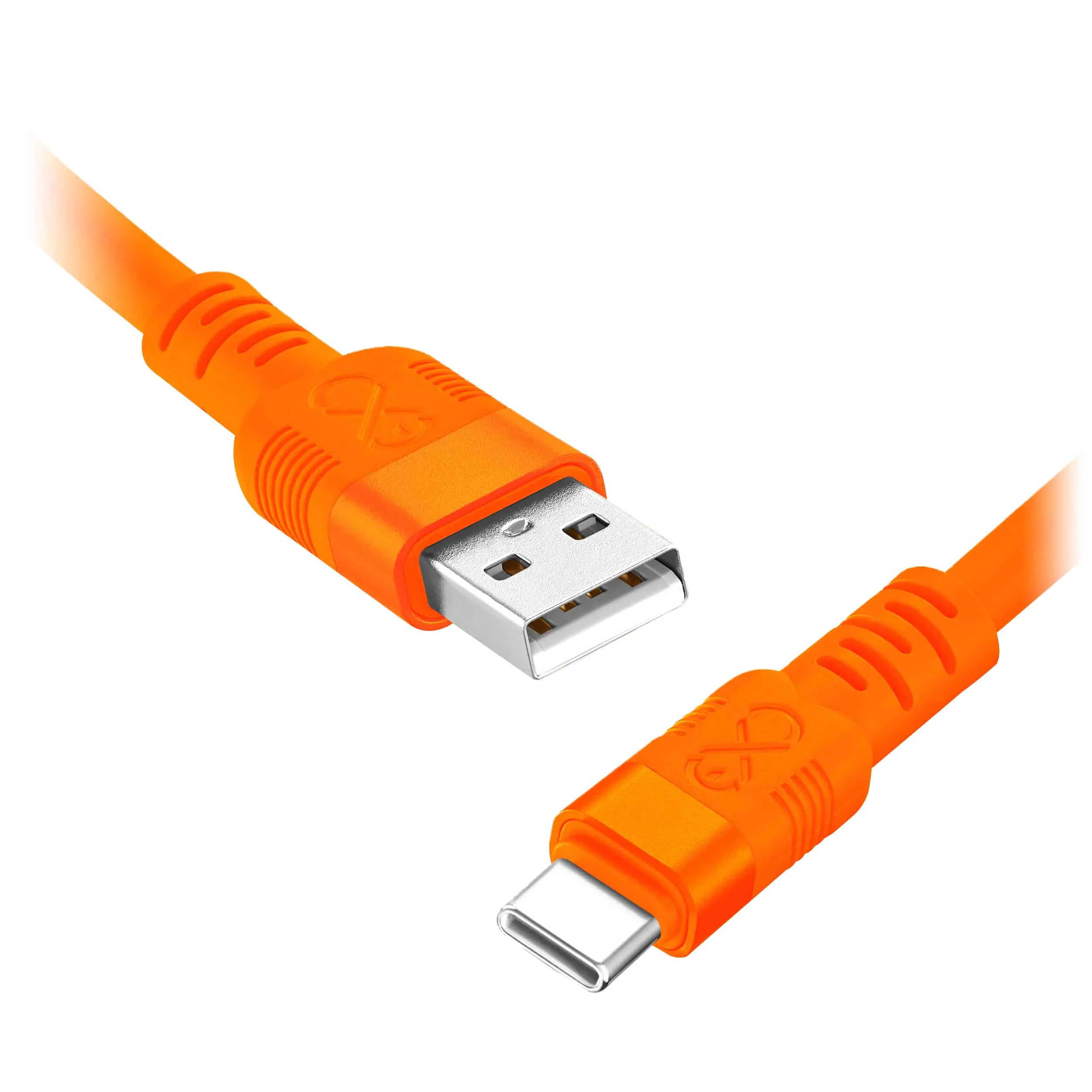 USB-A - USB-C eXc kábel WHIPPY Pro USB-A - USB-C eXc kábel WHIPPY Pro, 0,9M, 60W, rýchle nabíjanie, mix farieb (neónové) – Obrázok 1