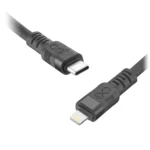 USB-C kábel - Lightning eXc WHIPPY Pro, 0,9M, 29W, rýchle nabíjanie, mix farieb