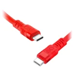 USB-C - USB-C eXc kábel WHIPPY Pro, 0,9M, 100W, rýchle nabíjanie, mix farieb (neónové)