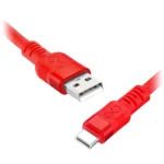 USB-A - USB-C eXc kábel WHIPPY Pro, 2M, 60W, rýchle nabíjanie, mix farieb (neon)