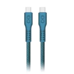 USB-C - USB-C kábel - eXc IMMORTAL, 0,9m, 30W, rýchlonabíjanie, mix farieb