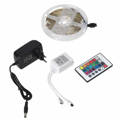Suprava LED osvetlenie pre osvetlenie v suchých mestách, dĺžka 5m, 60 LED/m, vysokozáťažová farba na osvetlenie a zásobovanie vodou.
