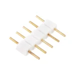 Predinštalačný konektor viacfarebných RGBW LED pinov 12mm pin-pin