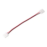 Predinštalovaný obojstranný konektor (rýchlokonektor) LED pásikov 10mm 2pin-kábel-2pin