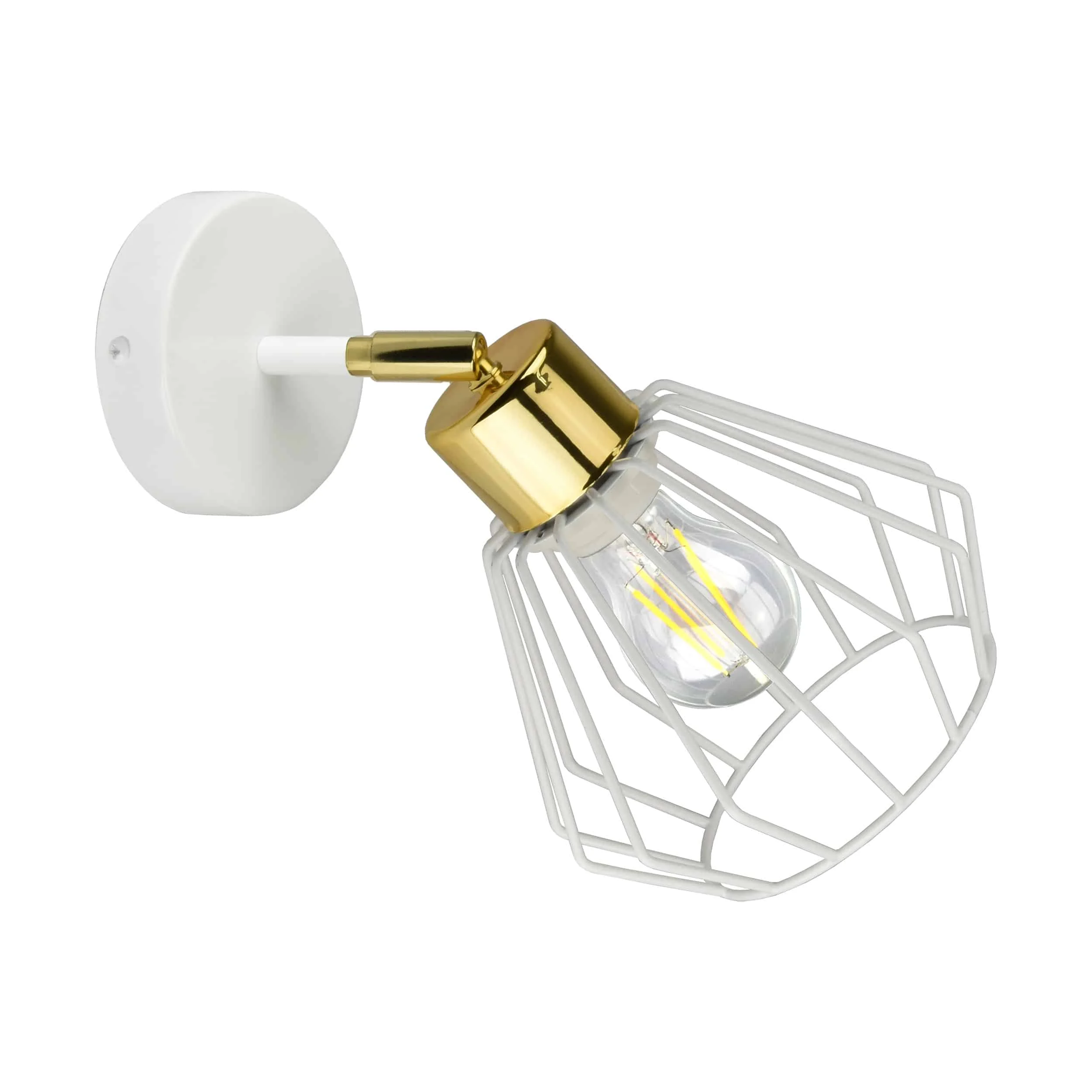 WAYA wall lamp ADVITI Nastenné svietidlo WYA, max. výkon 1x60W, E27, biela – Obrázok 1