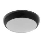 ADVITI KOKO LED svietidlo, 18W, 3000K, 1650lm, čierneny polypropylén, matný PC difúzor, IP44, IK10