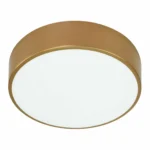 ADVITI OVO stropné svietidlo 3xE27, 3x24W, pozlátené, difúzor z matného skla, IP20, Ø 400