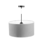 ADVITI Závesné svietidlo ROLLO, max. výkon 1x60W, E27, strieborná