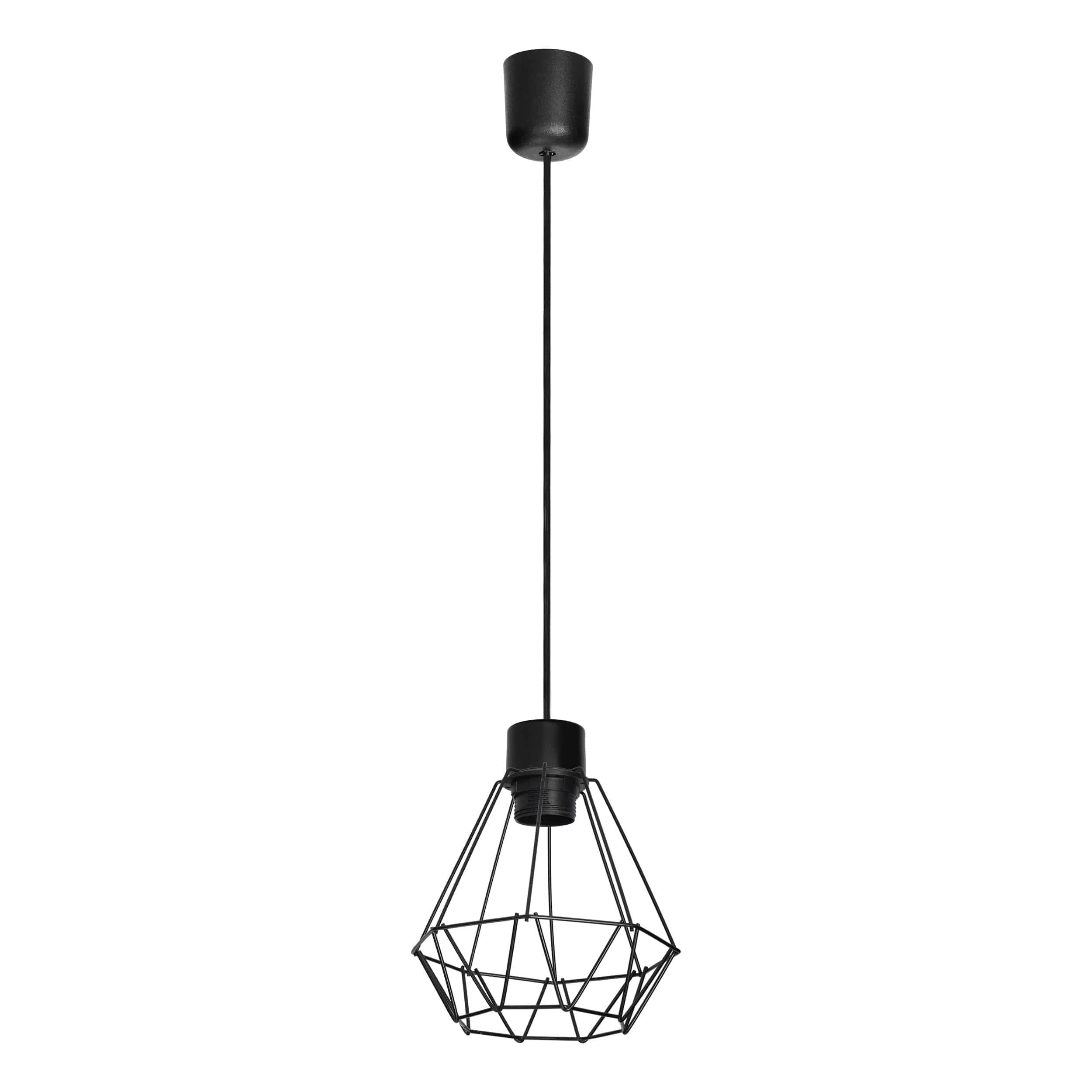 CUBO pendant lamp ADVITI Závesné svietidlo CUBO, max. výkon 60W, E27, čierne – Obrázok 1