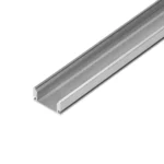 ADVITI Hliníkový profil na LED pásy, 2000 x 17 x 7 mm, povrch, strieborný, sada 50 ks..