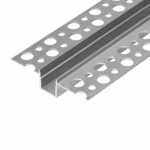 ADVITI Hliníkový profil pre LED pásy, 2000 x 55 x 13 mm, zapustený, strieborný
