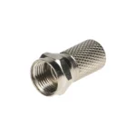 SAT-F connector 6.8mm, copper, 2 pieces