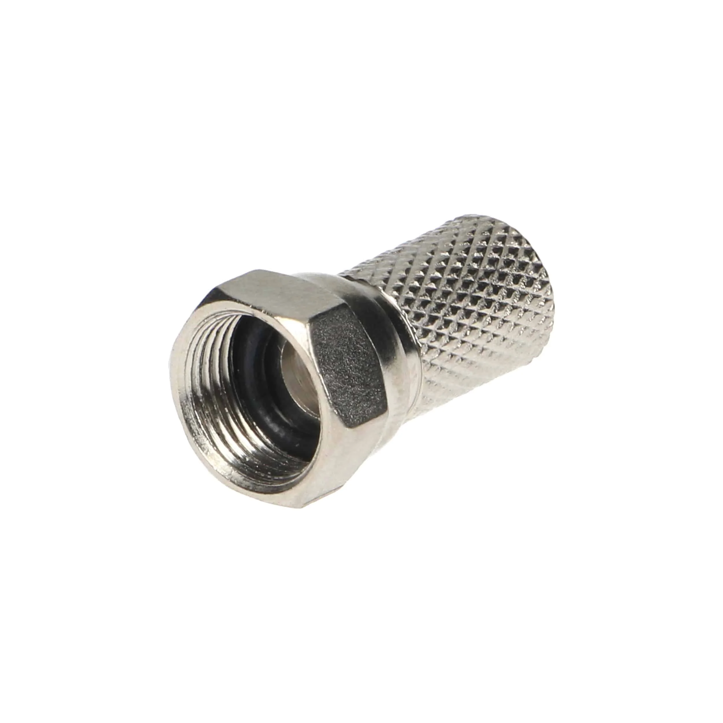 SAT-F connector 7.5mm with rubber seal SAT-F connector 7.5mm with rubber seal, Cabletech, 2 pieces – Obrázok 1