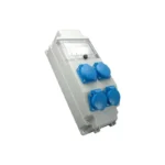 Distribution boxes 4x250V, IP54,  window