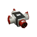 Socket splitters 3-phase energy WEJ1X32A/5P, WYJ3X32A/5P, IP44