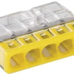 WAGO 5-cestný konektor, model: 2273-205, od 0,5-2,50 mm², 5 sád..