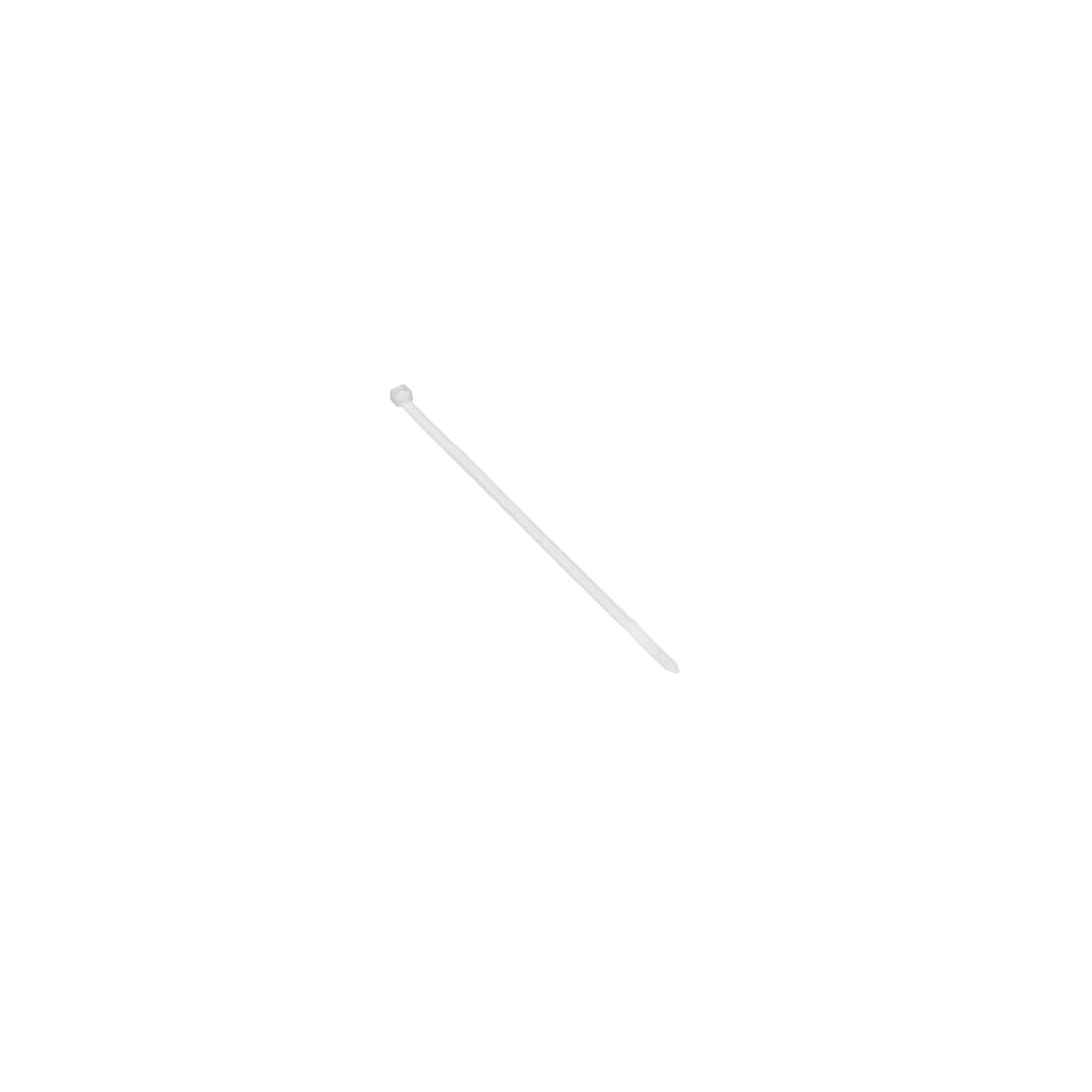 Sťahovací pásik Sťahovací pásik, biely, šírka 4,8 mm, dĺžka 200 mm, 100 kníh.. – Obrázok 1