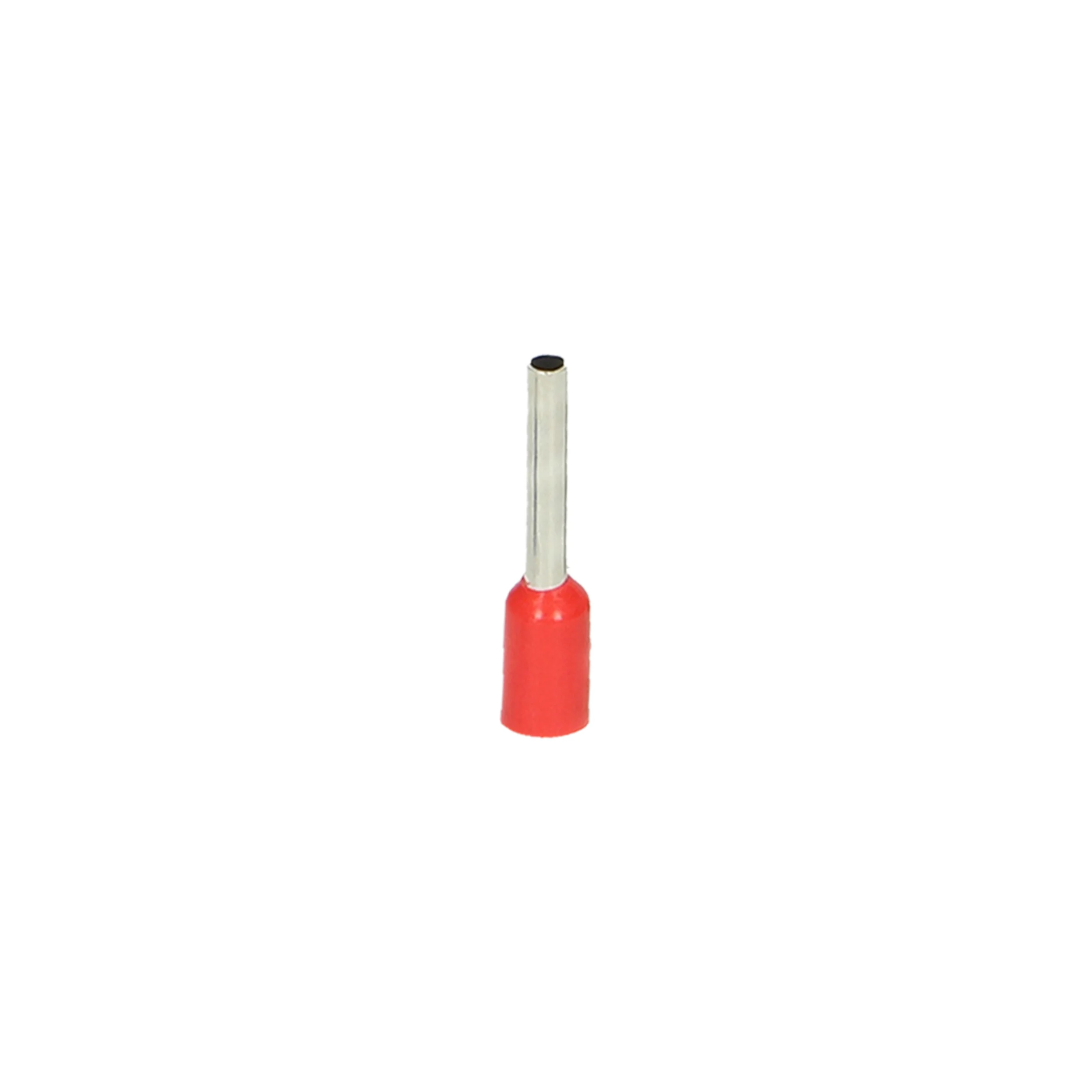 Izolované konce káblov Dutinka izolovaná 1mm2 (8mm) červená - 25ks balenie