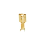 Neizolovaná zásuvka čepele, max. prierez 2,5 mm², šírka: 6,3 mm, blistrové balenie: 10 ks..