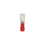Izolovaná koncovka čepele, max. sekcia 1mm², šírka: 6,3mm, blistre: 10ks