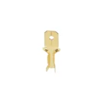 Neizolovaná koncovka čepele, max. sekcia 1mm², šírka: 6,3mm, blistre: 10ks.