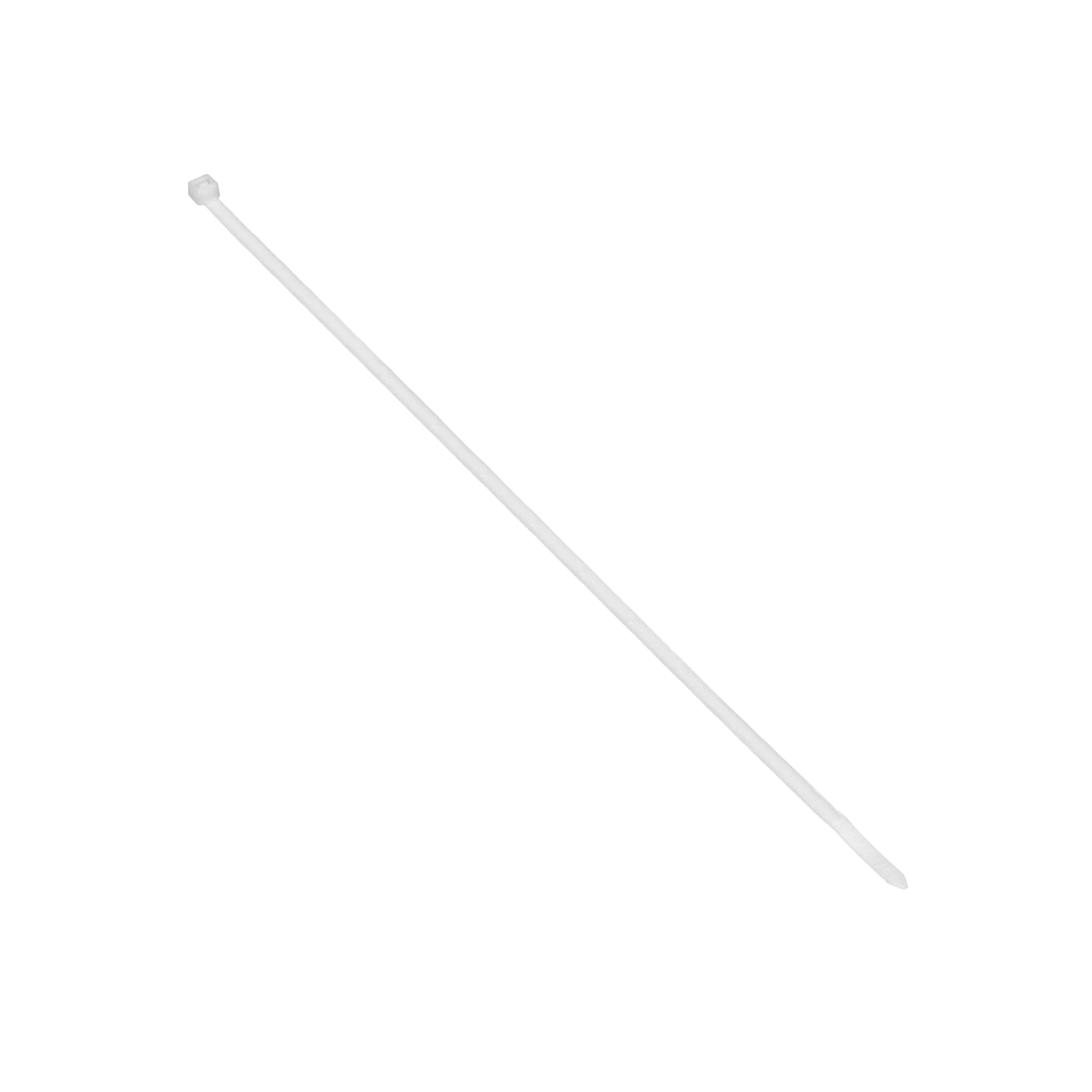 Sťahovací pásik Sťahovací pásik, biely, šírka 7,5 mm, dĺžka 500 mm, 25 kníh.. – Obrázok 1