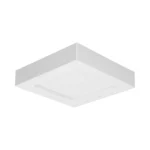 ADVITI LETI LED 12W, stropné, prisadené, štvorcové, 860lm, 4000K, biela, integrovaná LED výplň