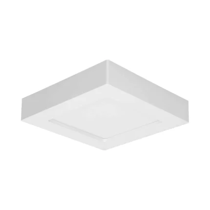 ADVITI LETI LED 12W, stropné, prisadené, štvorcové, 860lm, 4000K, biela, integrovaná LED výplň