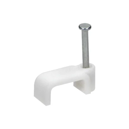 Plochá blová príchytka pre YDYp 2 x 2,5 mm2, kábel 8 x 6 mm, (100 ks..)