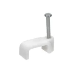 Plochá blová príchytka pre kábel YDYp 2 x 2,5 mm2, 8 x 6 mm (25 ks..)