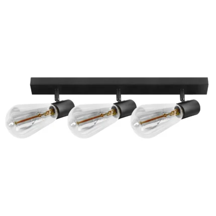 ADVITI RIO SP 3, izbová teplota, E27 max. 3x60W, IP20, čierne