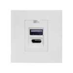 Vstavaná USB nabíjačka A+C OR-GM-9010/W/USBAC