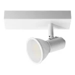 ADVITI Nastenné a stropné svietidlo RIO SP 1, GU10 max. 60W, IP20, biela