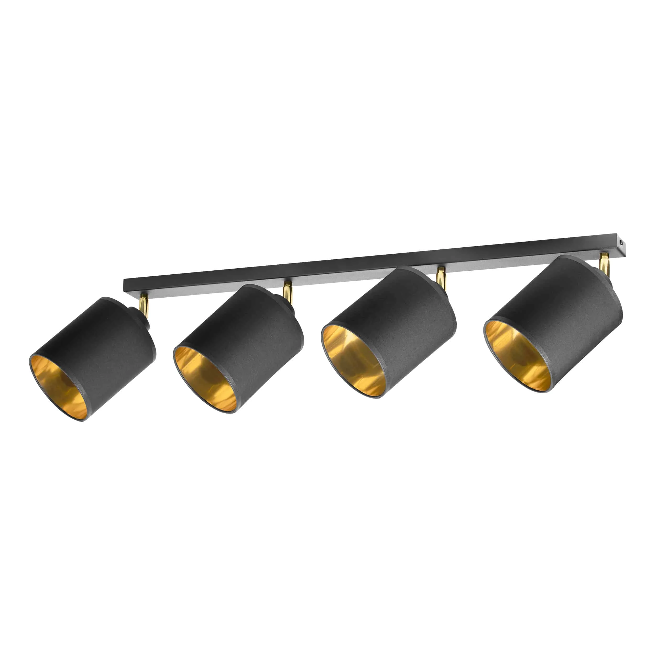 BATI wall and ceiling luminaire ADVITI Nastenné a stropné svietidlo BATI, max. výkon 4x60W, E27, čierne – Obrázok 1