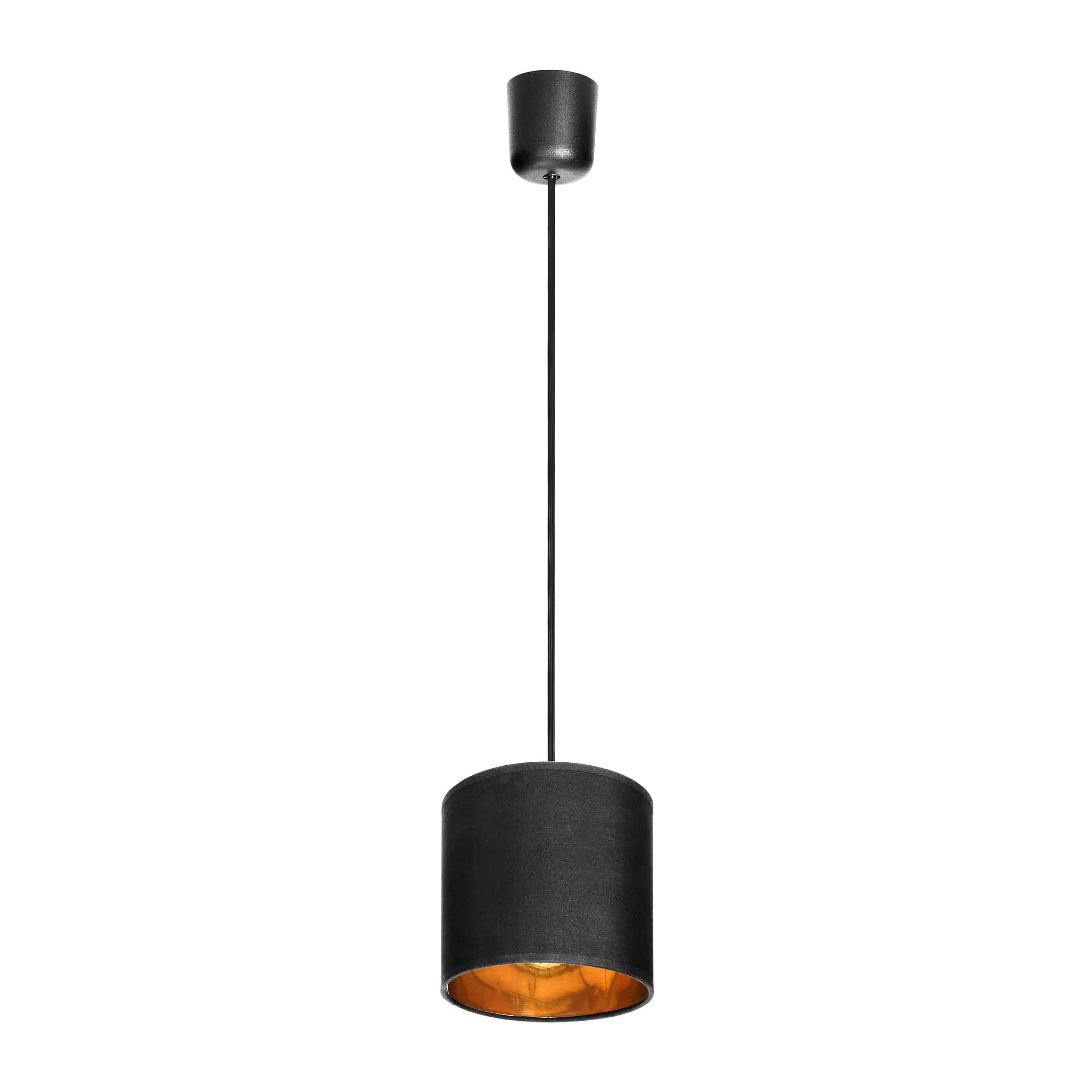 NEVA pendant lamp ADVITI Závesné svietidlo NEVA, max. výkon 60W, E27, čierne – Obrázok 1