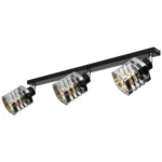 ADVITI SIENA E27, vnútorné osvetlenie, max. 2x60W, čierna, pas