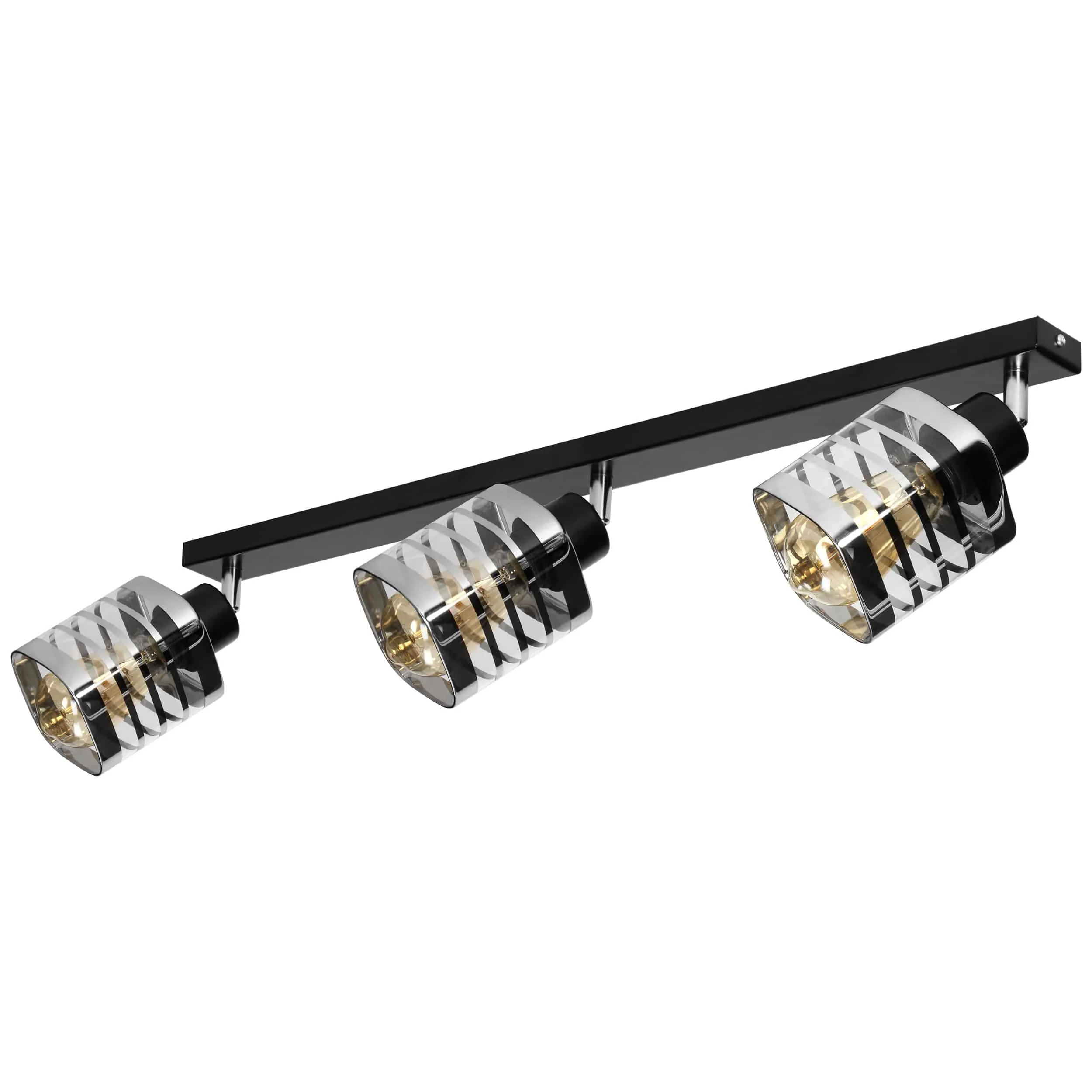 SIENA E27 ADVITI SIENA E27, vnútorné osvetlenie, max. 2x60W, čierna, pas – Obrázok 1