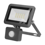 ADVITI BULLED S 20W reflektor s pohybovým senzorom 1600lm, IP44, 4000K, Alu+sklo