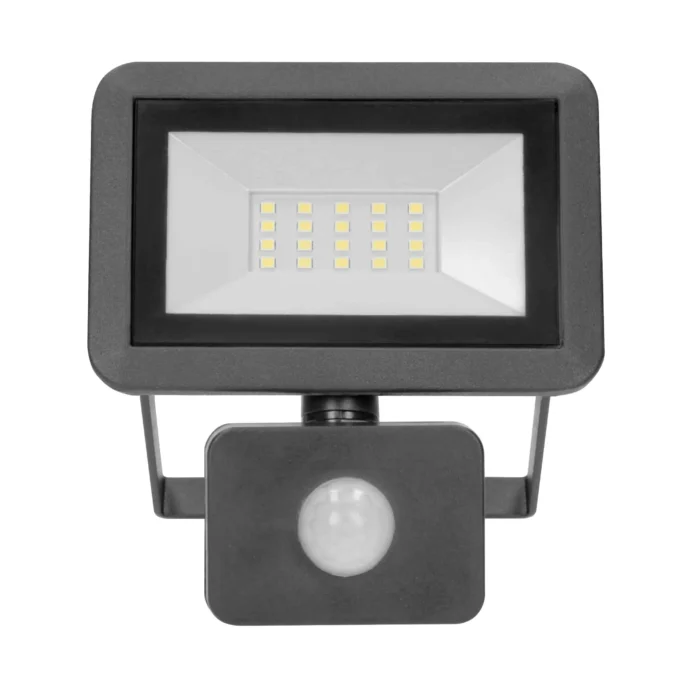 ADVITI BULLED S 20W reflektor s pohybovým senzorom 1600lm, IP44, 4000K, Alu+sklo – Obrázok 3