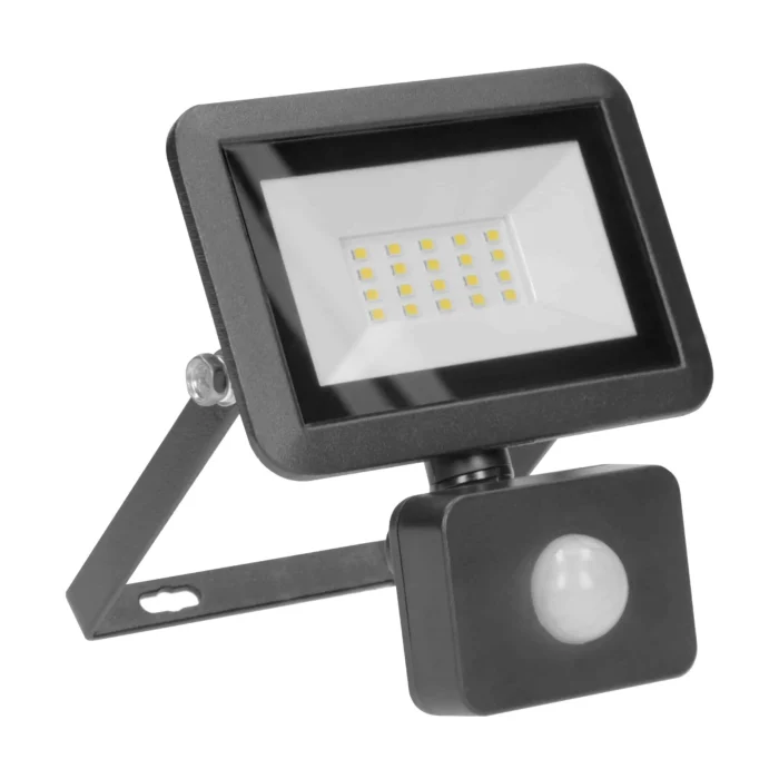 ADVITI BULLED S 20W reflektor s pohybovým senzorom 1600lm, IP44, 4000K, Alu+sklo – Obrázok 4