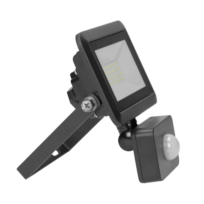 ADVITI BULLED S 20W reflektor s pohybovým senzorom 1600lm, IP44, 4000K, Alu+sklo – Obrázok 5