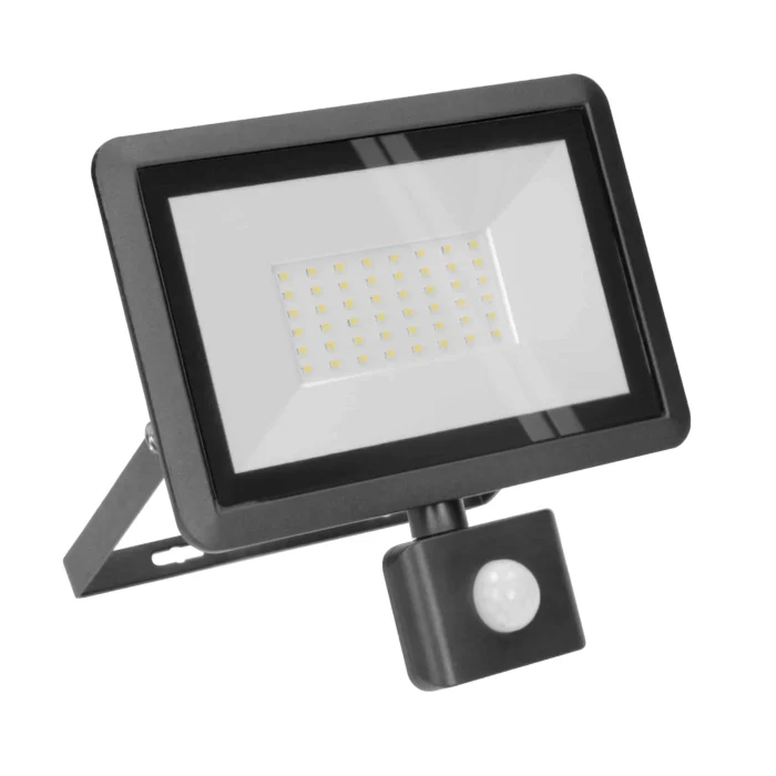 ADVITI BULLED S 50W Pohybový reflektor, 4000lm, IP44, 4000K, sklo + sklo – Obrázok 4
