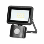 ADVITI FARO S LED reflektor Pohybový 10W, 800lm, IP44, 4000K, sklo + sklo