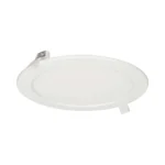 ADVITI EURUS LED 18W stropné svietidlo, zapustené, okrúhle, 1600lm, 4000K, biele, priamy Napájací zdroj LED